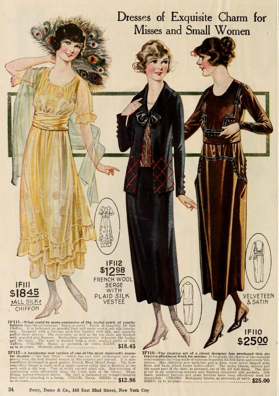 New York City fashion in 1910's