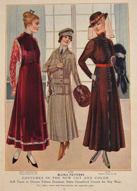 New York City fashion in 1910's
