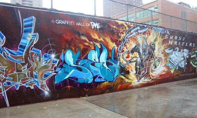 Top 5 graffiti spots in New York City: The Graffiti Hall of Fame