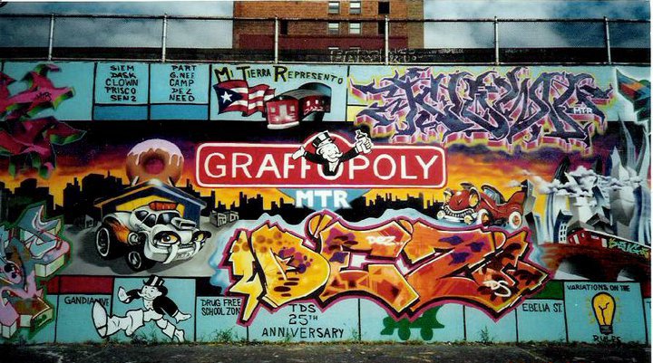 Top 5 graffiti spots in New York City: The Graffiti Hall of Fame