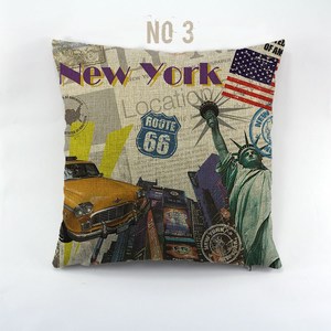 New York City Pillowcase 18x18inch