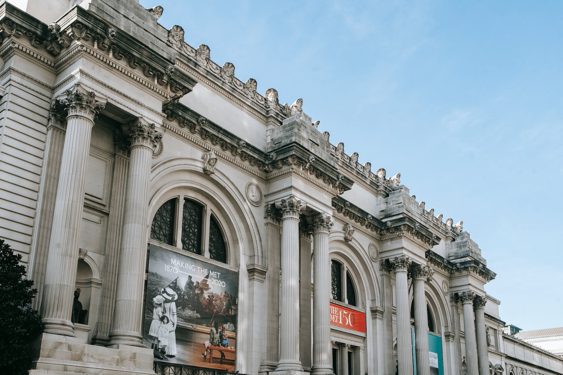 Enjoy Winter in New York City Without Breaking the Bank 1 facade of famous art museum with columns and sculptures
