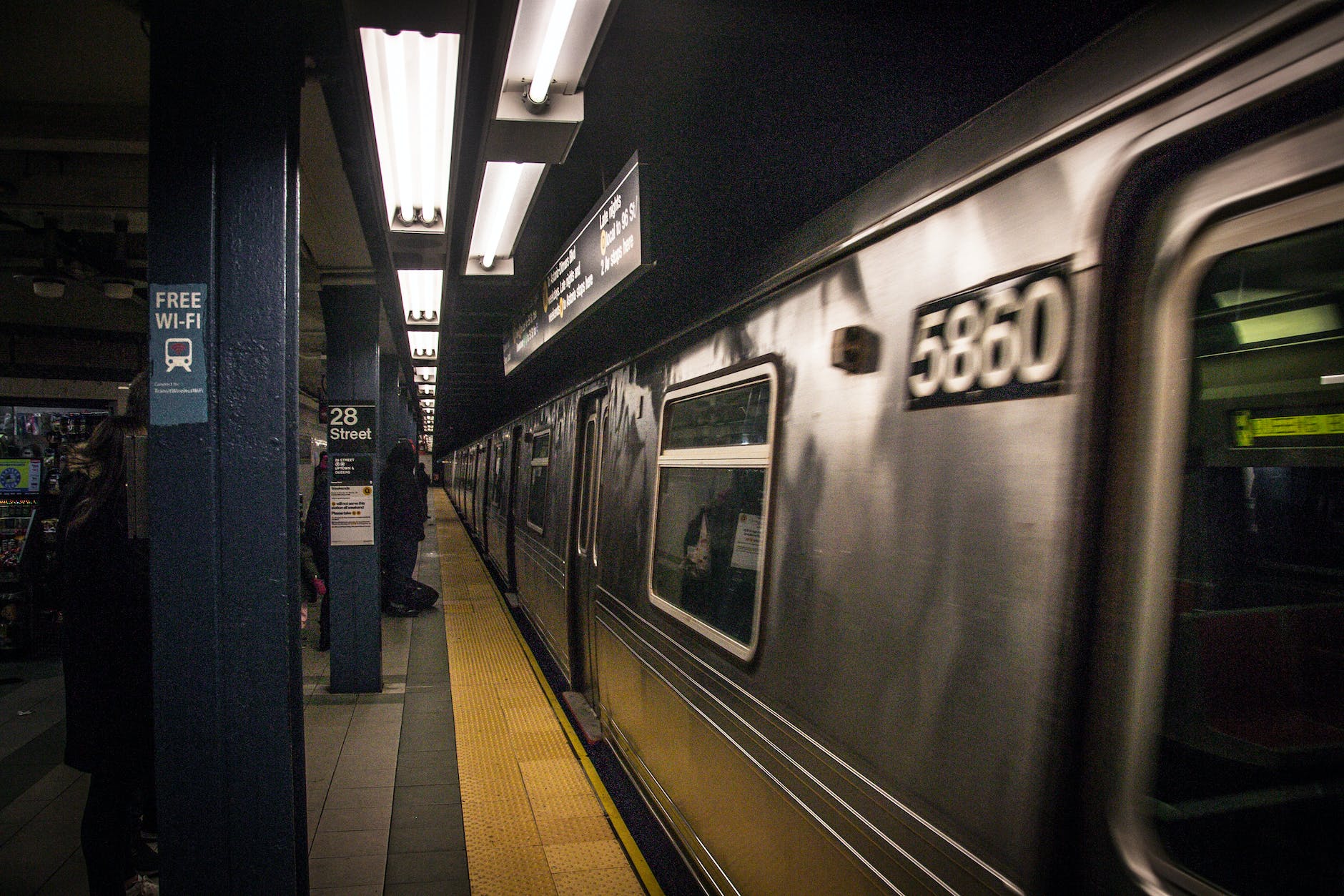 Enjoy Winter in New York City Without Breaking the Bank 3 black and silver train in train station