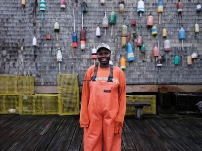 Flora Magaya is an apprentice in Luke's Lobster's Lift All Boats program in Portland, Maine."One of the great challenges is just how divisive the country is. For me, democracy means the ability for people and individuals to have a say and to really speak their mind freely."