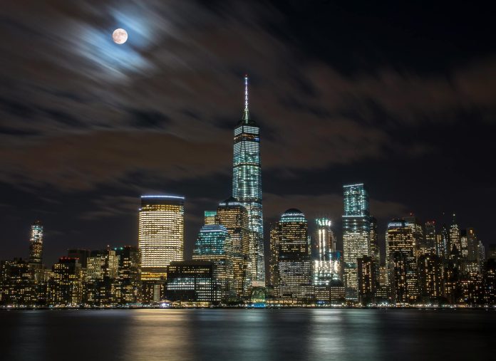 new york city during nighttime