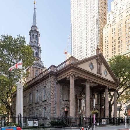 Historic St. Paul’s Chapel building in Lower Manhattan