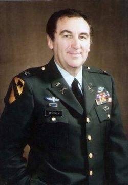 Portrait of Rick Rescorla in military uniform